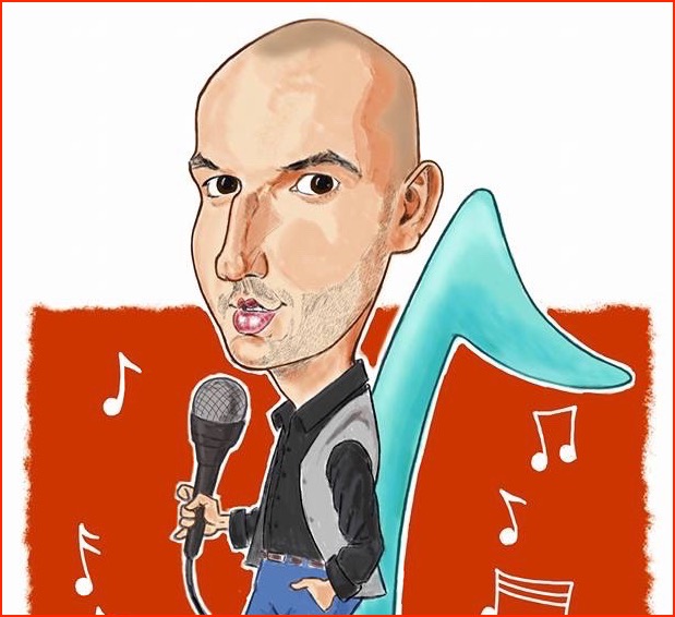 Caricaturista matrimonio Roma